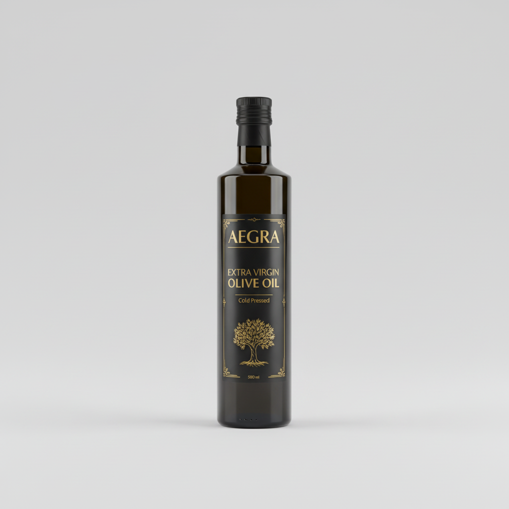 AEGRA Olive Oil with modern ornaments
